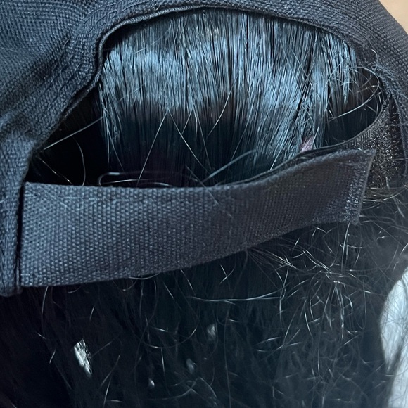 Elegant Black Hair Extension Cap - Picture 2 of 6